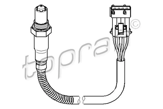 Lambda jutiklis TOPRAN 722 021