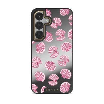 Shell We - Samsung Galaxy S25 Plus Case, Elite Mirror Dark (Magnetic) / Gold