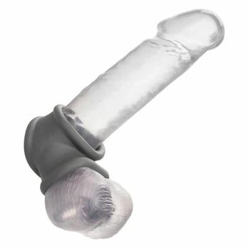 CalExotics Alpha Dual Support Precision Ring Grey Liquid Silicone