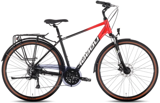 Dviratis Tabou Kinetic 3 black-red-XL / 23"