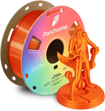 Polymaker Polimaker Panchroma PLA Silk 1.75mm 1kg - Silk Oranžinis