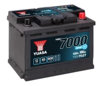 Starterio akumuliatorius YUASA YBX7027 kaina