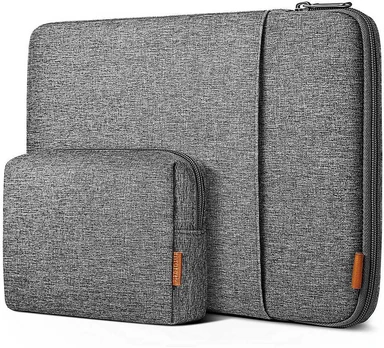 inateck Laptoptasche 16" mit Zubehörtasche LB01006/S1 pilka