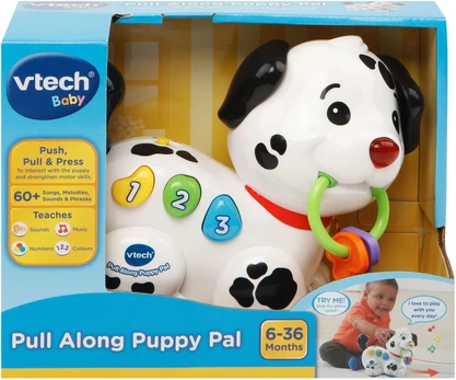 VTECH Šuniukas su virvute (Anglų kalba)