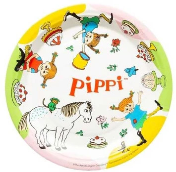 Hisabjoker Ab Pippi Langstrømpe tallerkner