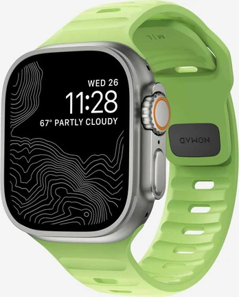 „Nomad Sport“ dirželis, „Glow 2.0“ – „Apple Watch“ 42 mm / 41 mm / 40 mm / 38 mm