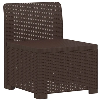 1-Vietis Sodo Sofas, Atrodo kaip Ratano PP Ruda