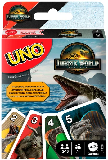 Mattel UNO Jurassic World Rebirth