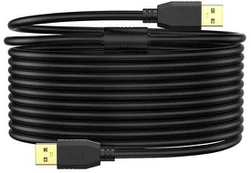 Spacetronik USB 2.0 prailginimo kabelis ekranuotas 5m
