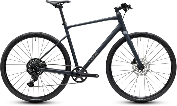 Dviratis Cube Nulane Pro night'n'chrome 2027-S (Dydis: S)