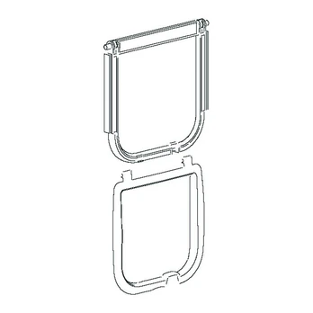 Ferplast - replacement door for Swing 5 &amp; 7 &amp; Microchip