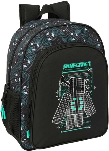 Safta Minecraft Screen adaptable backpack 38cm