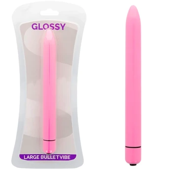 GLOSSY Blizgus SLIM VIBRATOR DEEP ROSE