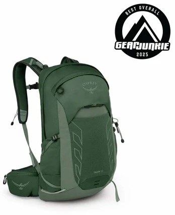 Turistinė kuprinė Osprey Talon 22 O/S, žalia sp., 22 l