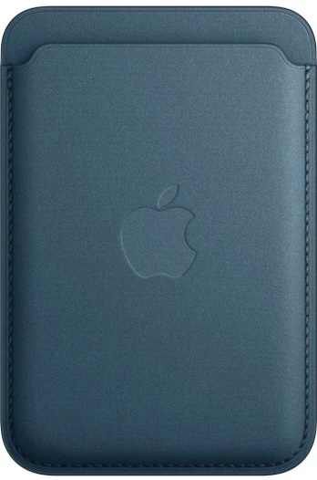 Dėklas Apple iPhone FineWoven Wallet with MagSafe - Pacific Blue