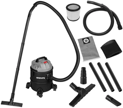 Graphite Dulkių siurblys 1200W, 20l