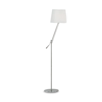 Ideal Lux Floor lamp with 1 light REGOL, E27, nickel