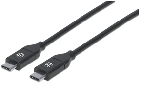 MANHATTAN USB 2.0 Kabelis 480Mbit/s C-Stecker auf C-Stecker 2m kaina