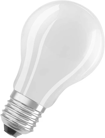 Ledvance 4,8W LED lemputė CLASSIC A, E27, baltos matinės sp., 2700K, dimeriuojama