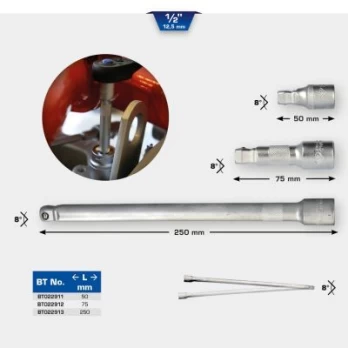 Prailginimas, vežliaraktis KS TOOLS BT022911