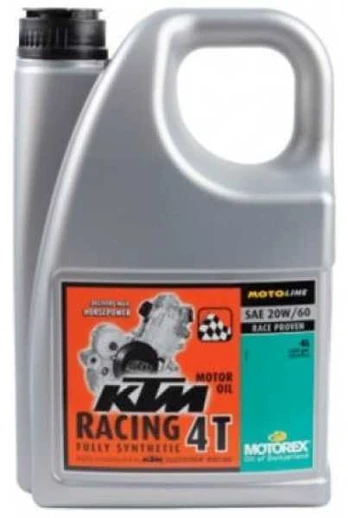 Motorex KTM Racing 4T 20W60 alyva, 4L
