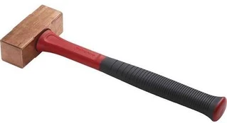 Helmuth A Jensen Kobberhammer 2kg med glasfiberskaft