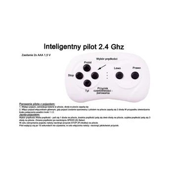 AUTOMOBILIŲ PULTAS 2,4 GHZ PILOT-P-21-BDM0922