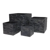 Vazonas Domoletti LT23968-2S, keramika/molis, Ø 30 cm, pilkas kaina