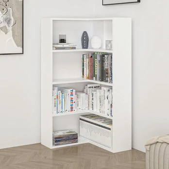 Lentyna Adel 3 Shelf Corner, balta