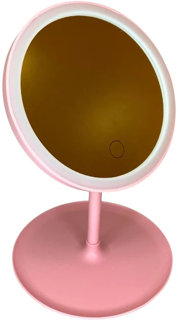 Plastikinis veidrodėlis kosmetinis LED DZ167