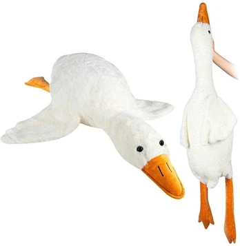 B48R1 PLUSZOWA GĘŚ PODUSZKA 130CM