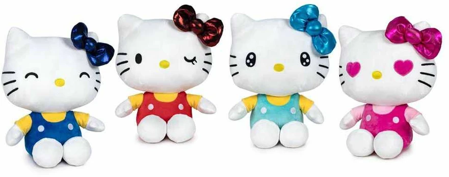Play By Play Hello Kitty 50th Anniversary assorted plush toy 16cm