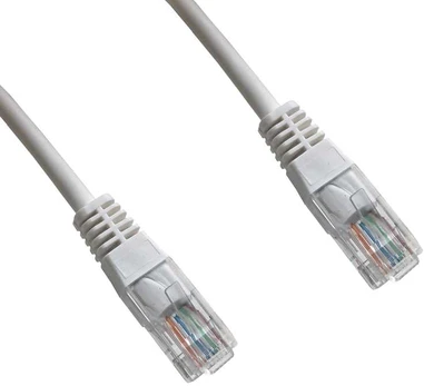 DATACOM Patch cord UTP CAT5E 10m baltas