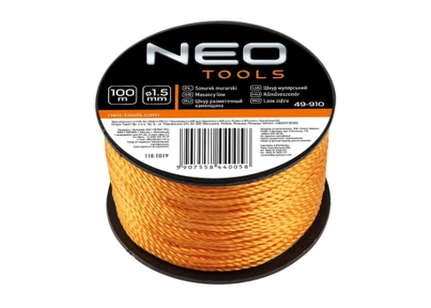 Mūrininko virvė NEO TOOLS