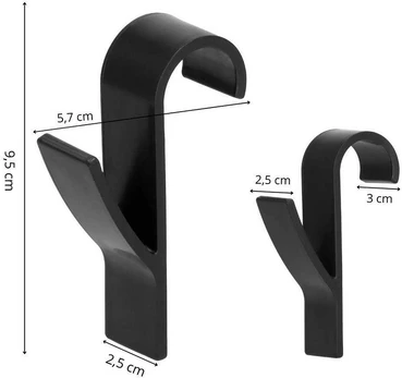 Kabykla Springos 9,5 x 2,5 x 5,7 cm 2 vnt.