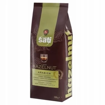Sati Lazdyno riešutų skonio malta kava 250g
