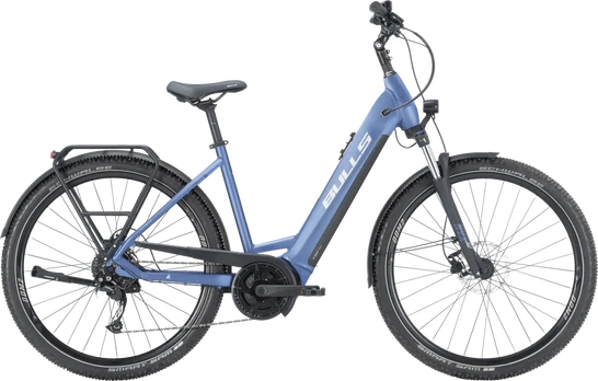 Dviratis 29' elektrinis Bulls Allground EVO wave BOSCH Sistema 500wh 9g mėlynas