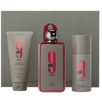 Afnan 9 pm rebel Eau De Parfum 100 ml Kvepalai