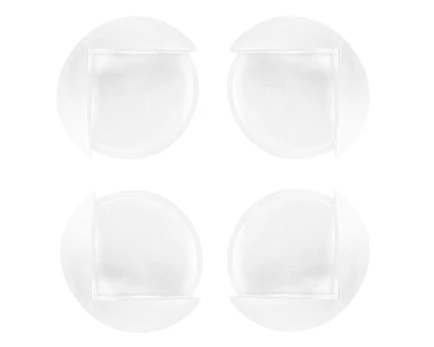 Kampų apsaugos KikkaBoo Corner Guards, 3.3x3.1x2.4 cm, Clear