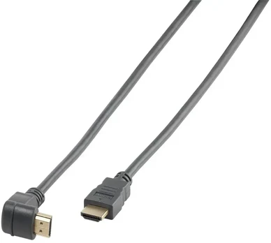 Vivanco cable HDMI-HDMI 1.5m angeled