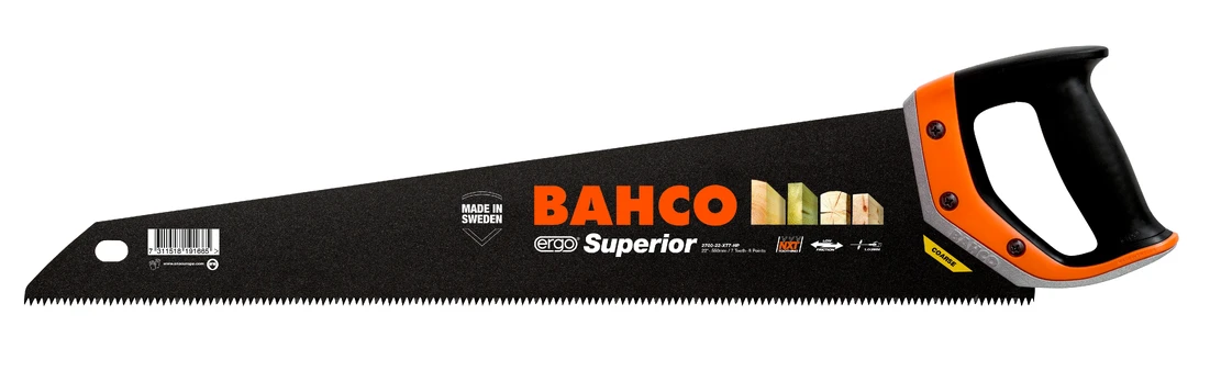 Bahco Superior toolbox saw 600mm
