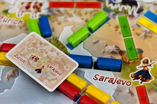 Asmodee Italy 8516 – Ticket to Ride First Edition Travel Italian