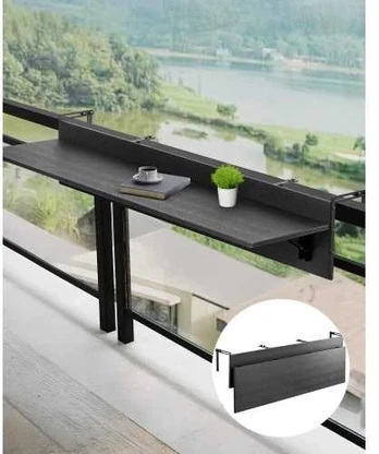 Balkoninis pakabinamas sulankstomas stalas