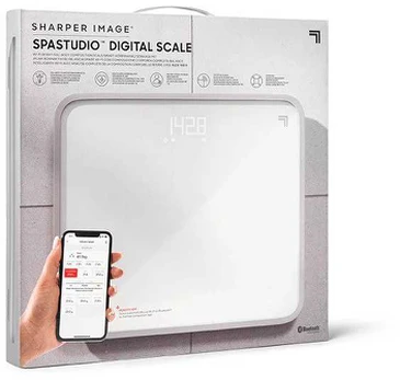 Svarstyklės Sharper Image Digital LED bathroom scales