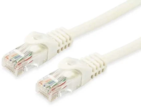 Equip Patchkabel Cat6A U/UTP 2xRJ45 20.00m baltas LSZH