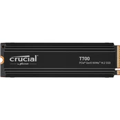 Crucial T700, 4 TB, PCIe Gen 5 M.2, heatsink, black - SSD Kietasis diskas