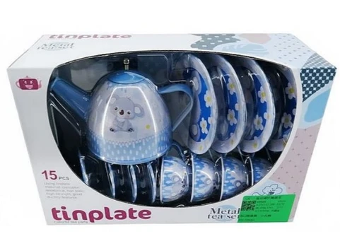 55634 METALINIS ARBATOS RINKINYS „KOALA“, 15 DALIŲ