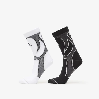 adidas Teamgeist Crew Socks 2 Pairs Black - Dydis S (KD8388 Kojinės)