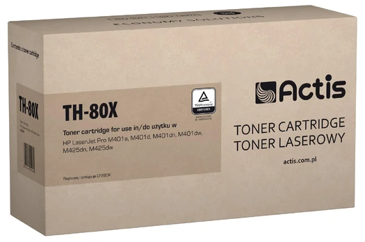 Tonerių kasetė Actis Standard TH-80X, juoda