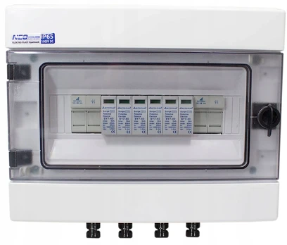 Skirstymo dėžė Pv 1000v Dc 2 stringų fotovoltinė